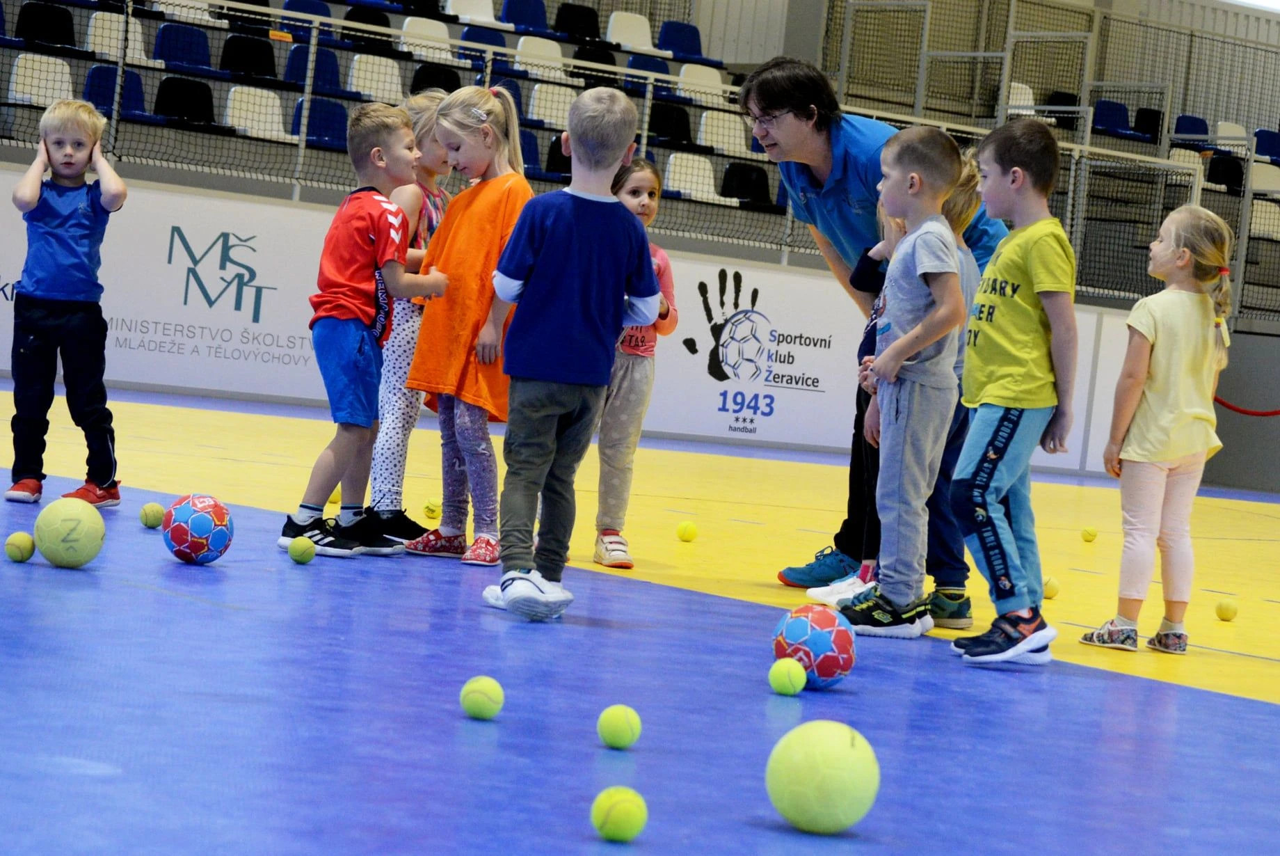 Sportujeme ve školce - Sportovní klub Žeravice