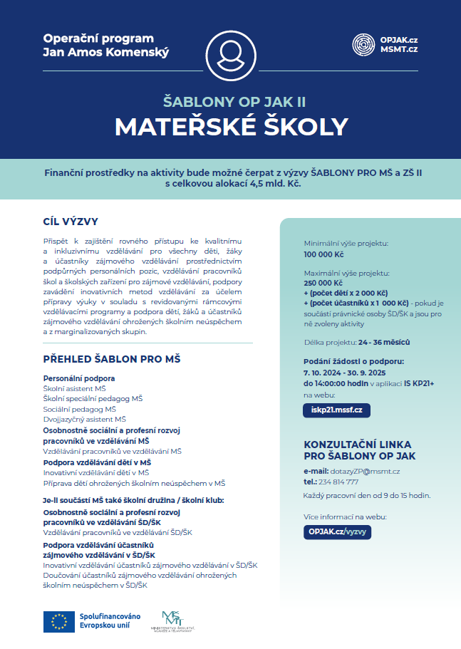 Šablony OP JAK
